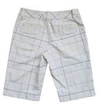 Nike  Dri Fit Tour Performance Golf Womens 6 Shorts White Plaid Active Stretch Photo 3