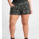 Athleta Trekkie North Printed Short in Terra Firma Olive W1856 Plus Size 26 Photo 0