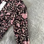 Urban Outfitters  Pink and Black Floral Top NWT size Small Photo 4