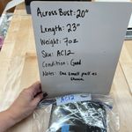 CeCe Black White Polka Dot Blouse Flutter Sleeve Size Medium Photo 10