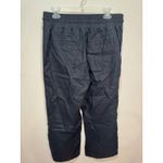 Quince  100% European Linen Wide Leg Pants sz L Black Photo 1