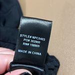 Lizard Thicket Addie size medium black love you cargo pants elastic waist & ankle pull on pants Photo 6