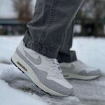 Nike New Air Max 1 Safari Summit White Photo 0