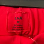 LNA  red zipper leggings sz M NWT Photo 1