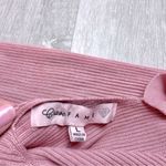 Crave fame Pink Open Back Long Sleeve Top L Photo 3
