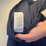 J Crew Factory Navy Ruffle Neck Suiting Dress Office Business 2 Petite NWT Blue Size 2P Photo 8