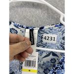 Jantzen  Women's Beach Coverup Tunic Blouse Kimono Sleeve Blue Size Medium Photo 7