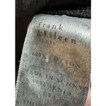 Frank & Eileen Barry Tee Lab Button Up Long Sleeve Shirt M Black Jersey Cotton Size 8 Photo 5