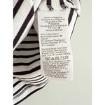 J Crew Factory | NWT | Striped ribbed tank top White Black | Sz S Photo 4