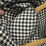 All that jazz Vintage 80s  Black White Checker Crop Zip Up Jacket Top Size 4 Photo 10