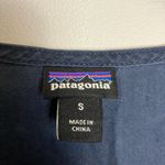 Patagonia Navy Blue Floral June Lake Dress Photo 5