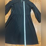 Emma & Michele  Black Long Sleeve Dress Photo 4