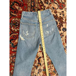 AGOLDE  90s Mid Rise Loose Fit Distressed Jeans Light Wash Size 22 Photo 7