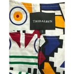 Tribalbyn Women Jacket Size S White Patterned 100% Cotton Long Sleeve Blazer Fit Photo 4