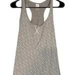 Calvin Klein Gray CK Logo Racerback Lounge Sleepwear Tank Top Women Sz L Photo 0