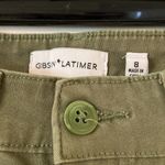 Gibson Latimer Gibson & Latimer Sage color Pants size 8 inseam 27” high rise relaxed chino Photo 5