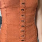 Leith Keith Linen Mini Dress Photo 3