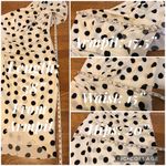 DO+BE One shoulder Polka dot midi dress size M Photo 10