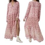 Free People See It Through Floral Maxi Dress Photo 4