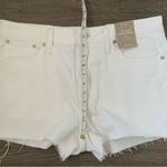 Madewell Relaxed Denim Shorts - Size 31 - Tile White - NWT Photo 11