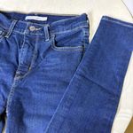 Levi's Women's Dark Blue 720 High Rise Super Skinny Jeans Photo 8