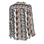 Equipment  Long Sleeve Silk Mixed Animal Print Buttondown Shirt Size Small S EUC Photo 6