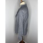 Isabel Marant  Etoile Ruffle Trimmed Lawendy Blouse‎ in Grey Sz 42 Photo 2