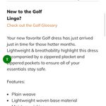 Puma  Golf Ladies Cruise Dress Size: Small Removable Shorts Underneath Photo 5