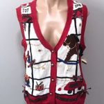 Capacity Ugly Christmas Sweater Holiday Vest Toy Photo 0