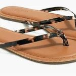 J.Crew  Tortoise Flip-Flops Photo 0