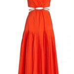 Jonathan Simkhai Orange Maxi Dress Photo 2