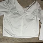 Opening Ceremony Off the Shoulder Long Sleeve Cotton Blouse Top Size 6 Medium Photo 7