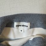 superdown Aritzia Striped Blue and White Long Sleeve Top Photo 6