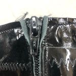 Vintage shiny patent black 1960s go Photo 13