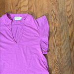 Nation Ltd  Constance‎ Short Sleeve V-neck Top Rosebud Pink size XS Photo 4