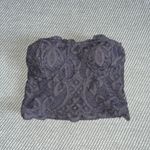 Free People Intimately  Dusty Purple Adella Lace Crop Corset Bralette Top Sz Xs Photo 1