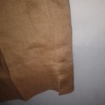 Allison Taylor  4 27x28 Camel Caramel Linen Fitted Pants Photo 1