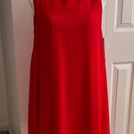 Sharagano NWT! Chiffon Swing Dress Dramatic Flowing Evening or Cocktail Style Photo 0
