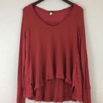 Free People We The Free Malibu High Low Thermal LS Top Photo 3