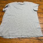 Adidas  Women's Heather Grey V-Neck T-Shirt Gym Bag Graphic Print Casual Photo 3