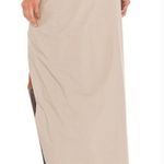 LPA  Sofia Maxi Skirt in Vanilla Latte Large Photo 1
