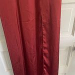 Azazie Jenna Rust Satin Formal Dress Photo 5