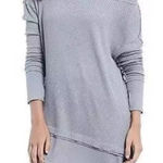 Free People North Shore Thermal Tunic Top in a storm gray. Size small. Photo 0