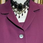 Casual Corner Eggplant Purple Dress Suit Size 6 Photo 3