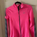 Pearl Izumi Elite Hot Pink Long Sleeve Cycling Jacket Jersey Pockets Like New S Photo 1