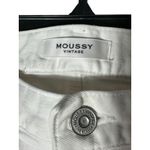 Moussy Vintage Jeans Velma White Destroyed Sz 27 High Photo 4