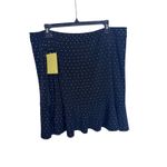 Michael Kors MICHAEL  Black Rhinestone Ruffle Mini Skirt XL Photo 3