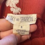 Sky And Sparrow  Floral Bohemian Maxi Button Down Skirt Size M Photo 2