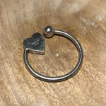 Sterling Silver Vintage Mexico 925  Heart Keyring Photo 6