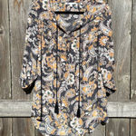 Kara Long Sleeve Tassel Woven Top By Dr2 Size Medium Lightweight Fall Spring Photo 0